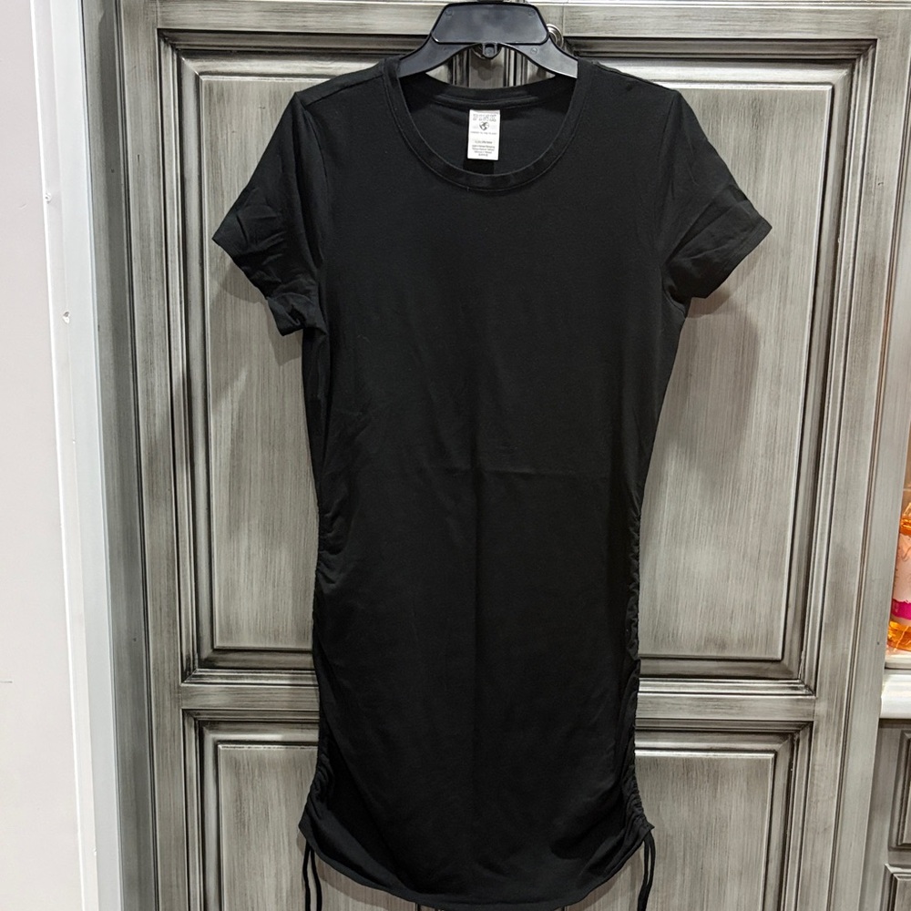 PINK Victoria's Secret Black Crewneck Dress